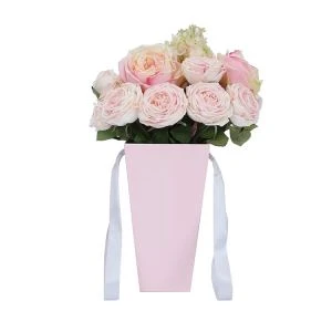 Rose Boxes Package Trapezoid Shaped Cardboard Cardboard Box